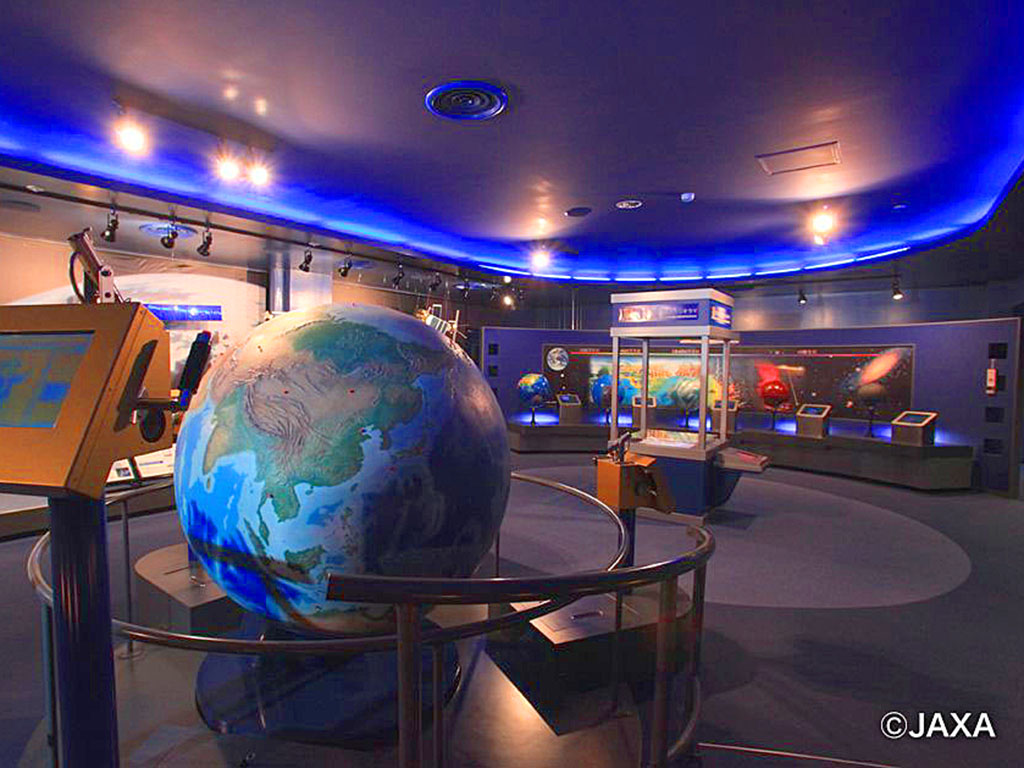 JAXA地球観測センター館内