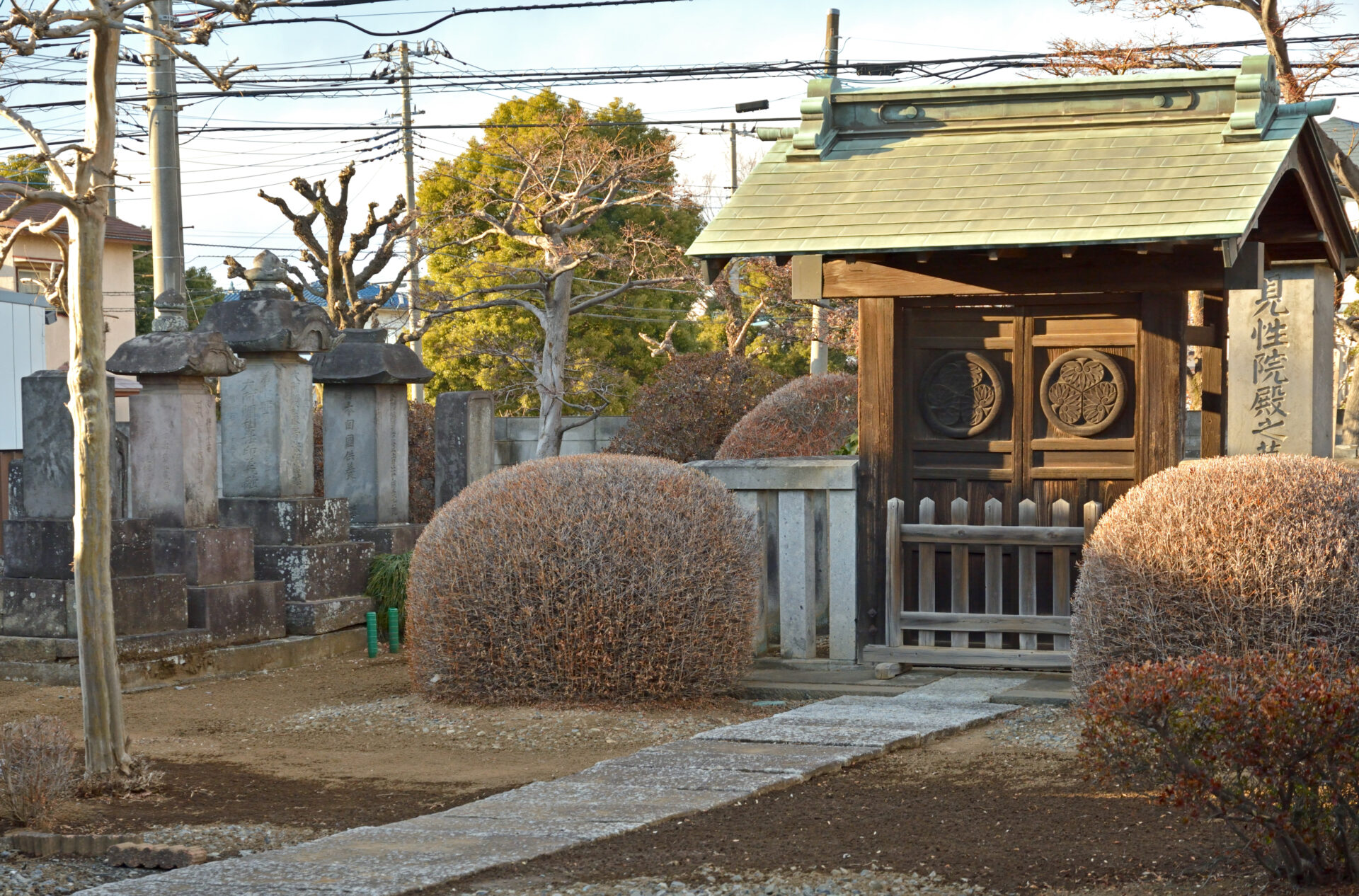 見性院の墓（清泰寺）