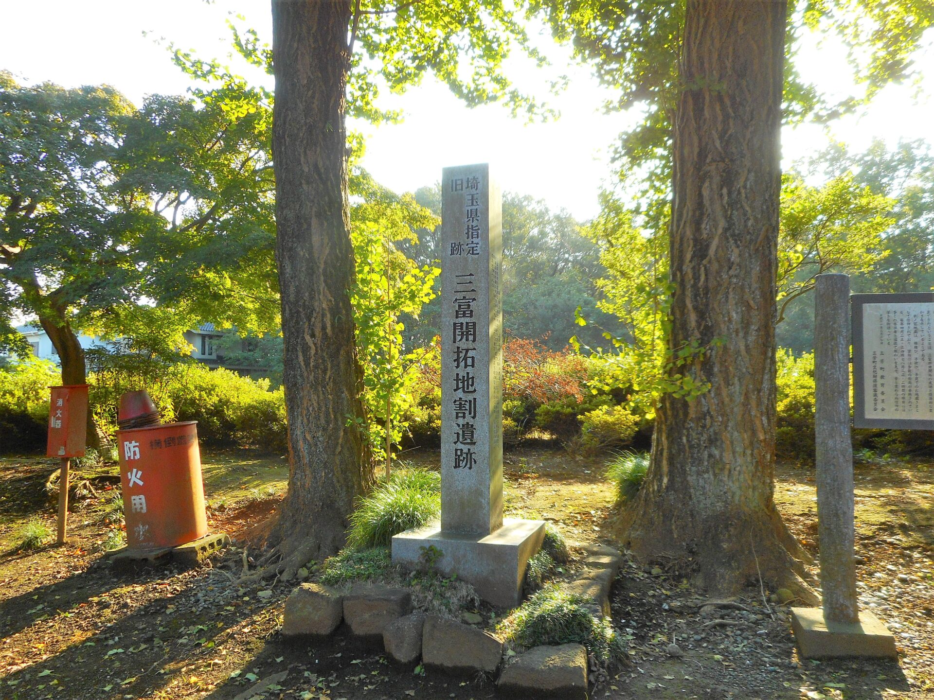 三富開拓地割遺跡